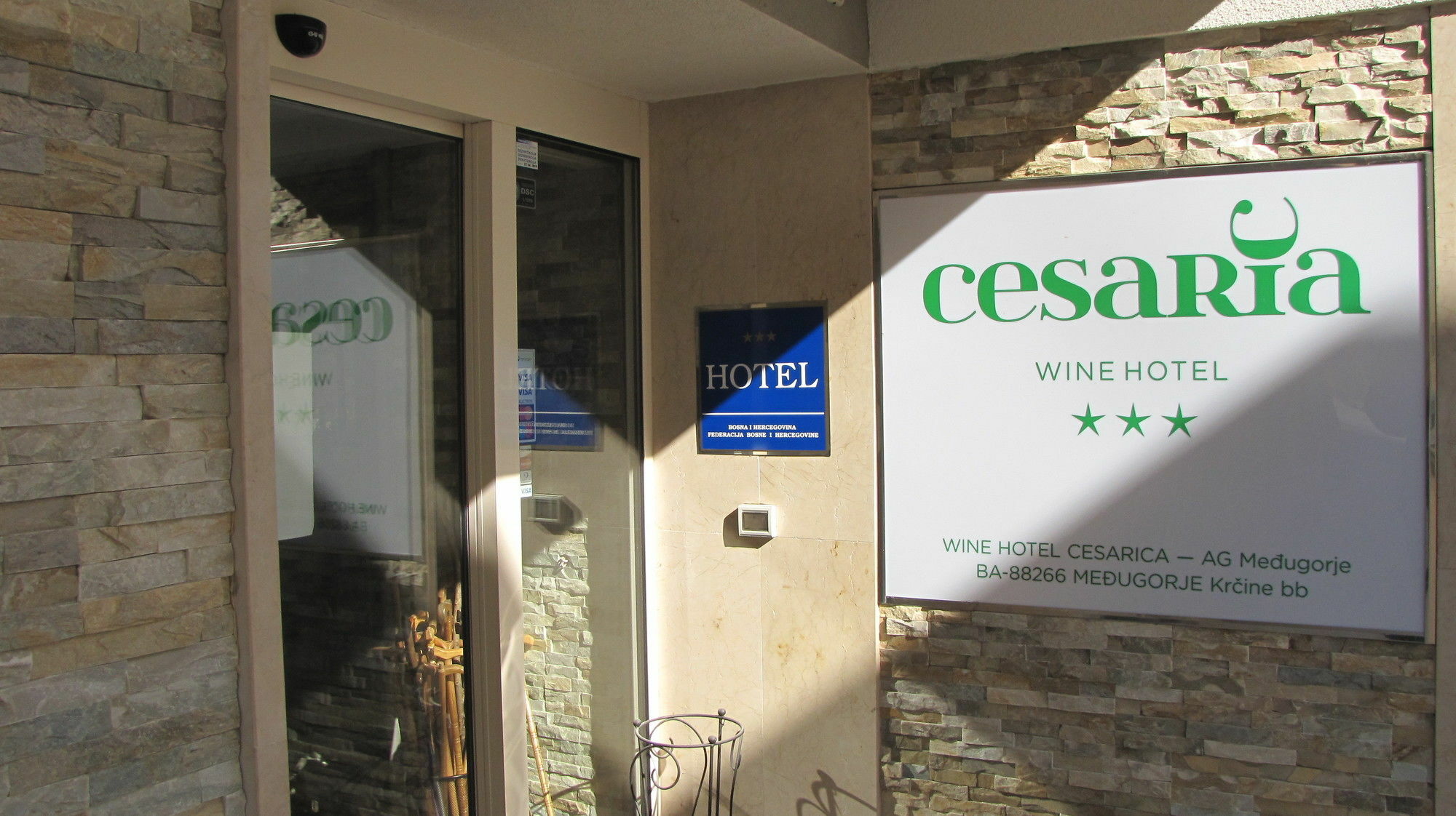 塞萨利卡酒店 Međugorje 外观 照片